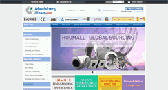 Desktop Screenshot of machineryshops.com